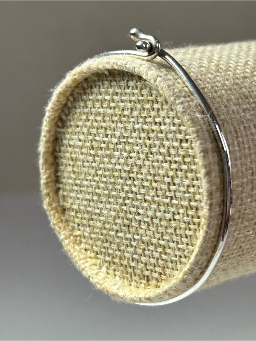 James Avery Signed Sterling Silver 925 Hook On Clasp Bangle Bracelet